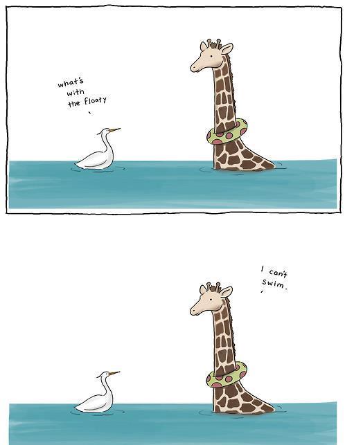 I cant swim