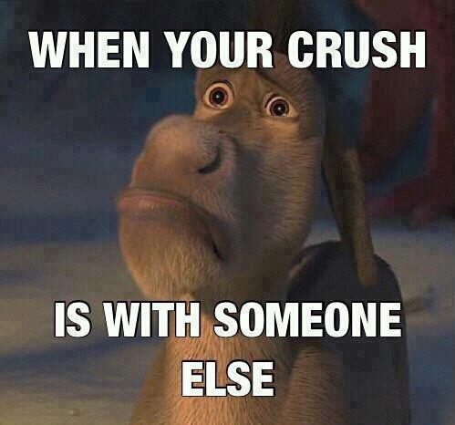 When ur crush is wid sum1 else