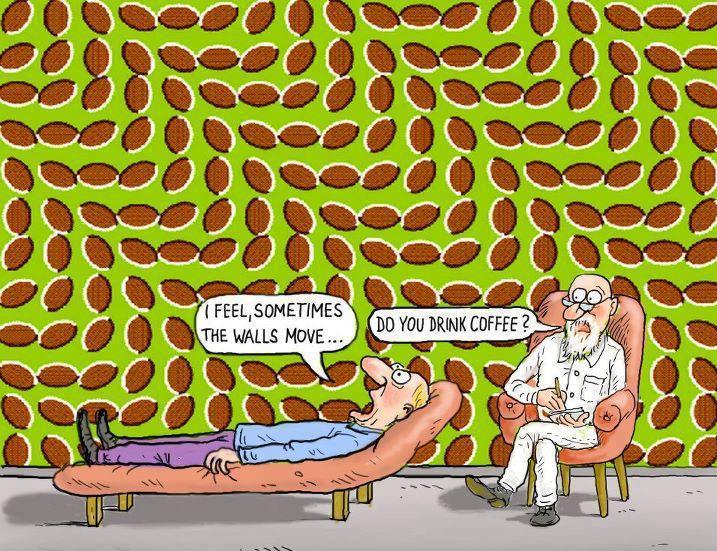 The wall moves