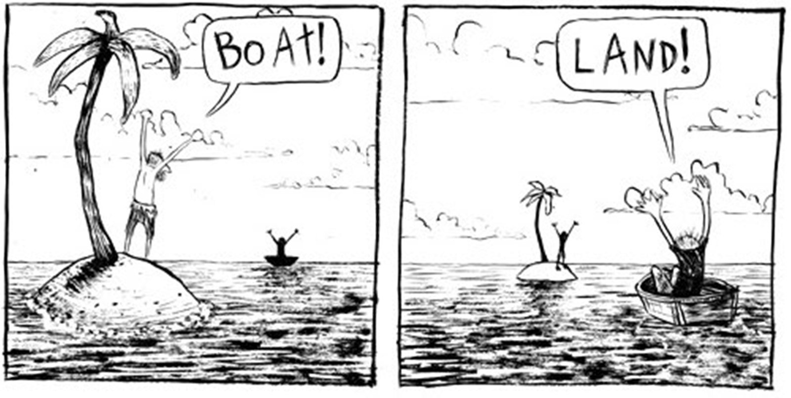 Boat and land