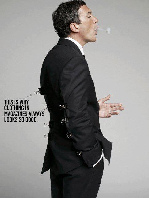 This is y clothing in magzines always look good
