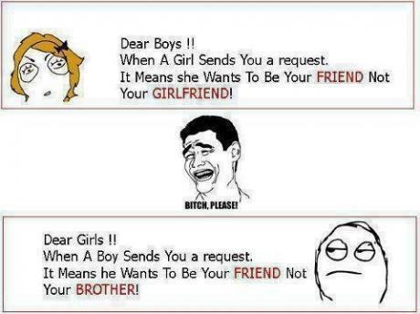 FB friend request :P