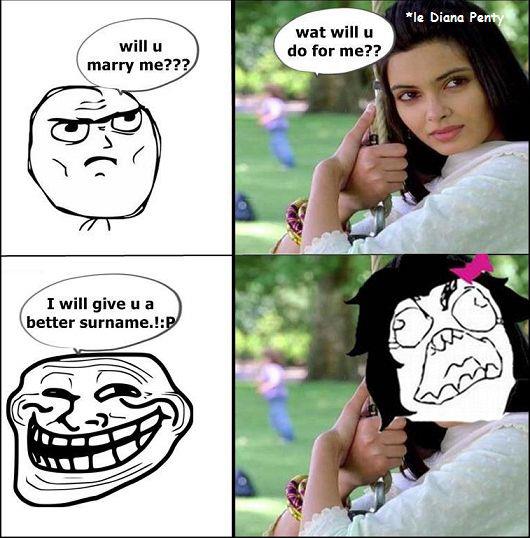 Diana Penty trolled