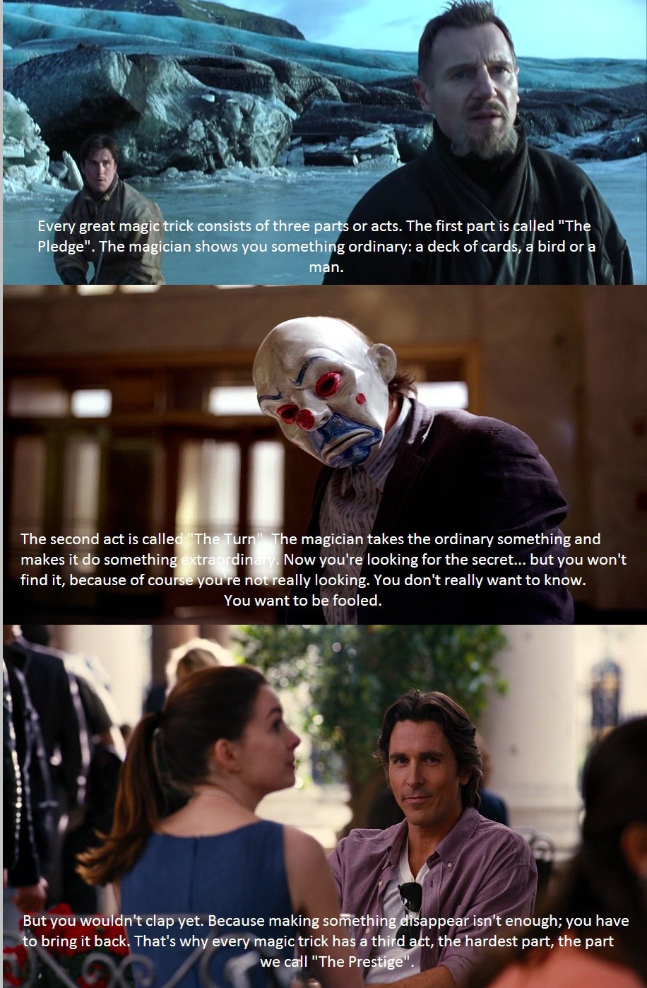The dark knight rises again and again