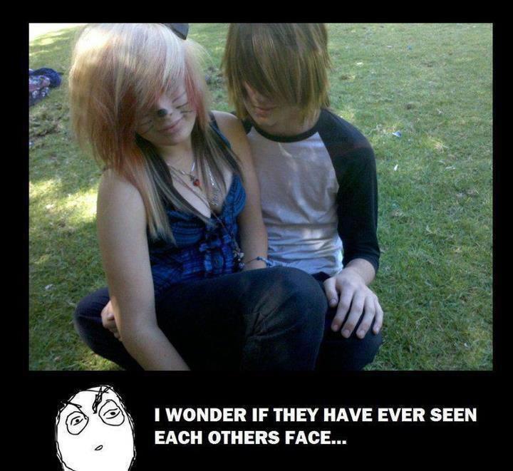 have they seen each other faces ?