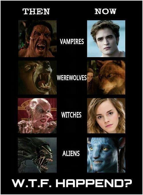 Then n now # wtf happened to this world