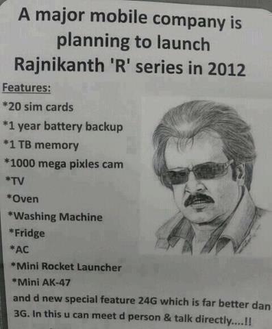 Rajnikanth R series